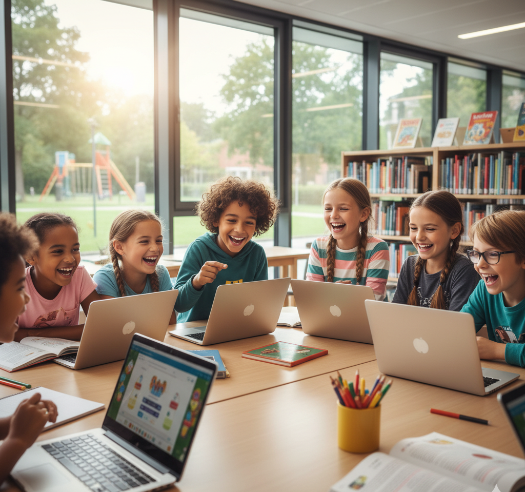 Children learning together